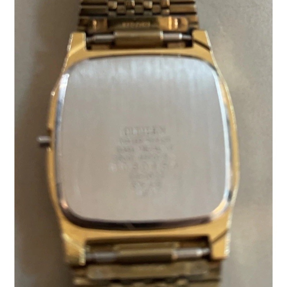 Vintage Citizen Men's Champagne Dial Gold Tone Watch *Parts Only* - Picture 4 of 6